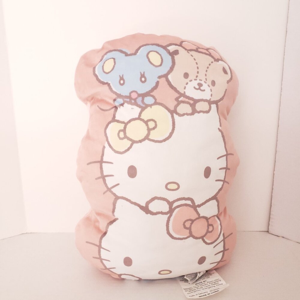 Sanrio Hello Kitty Pink Character and Friends Cute Soft Plush Pillow